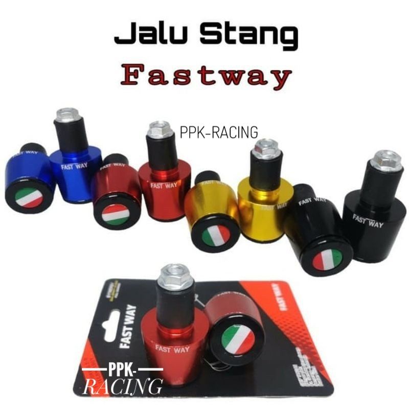 Jalu Stang CNC Ninja Logo Bendera Italy Universal