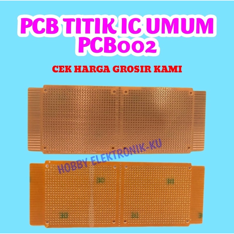 PCB TITIK LUBANG IC PCB002