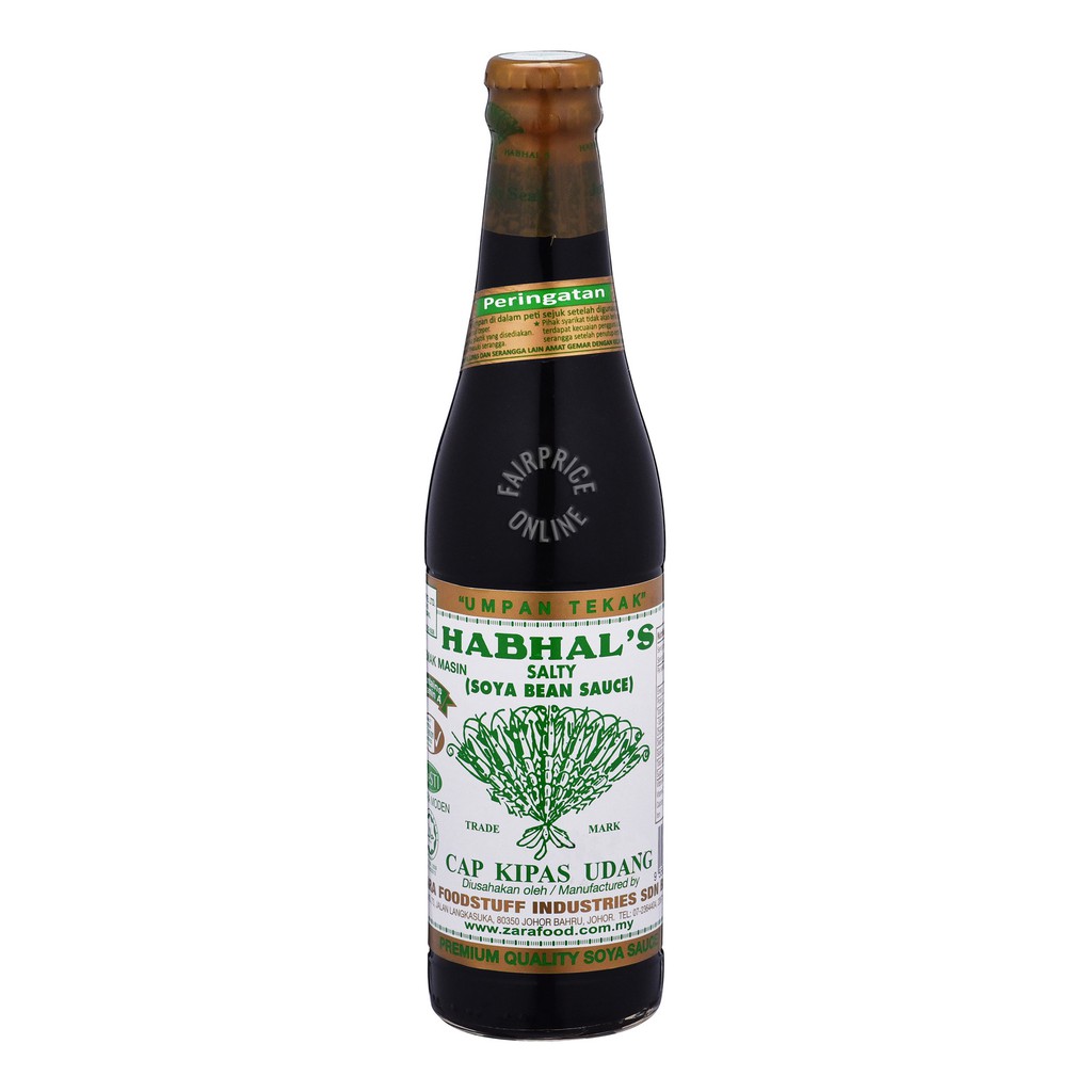

Habhal's Habhal Kicap Kecap Asin Salted Soya Bean Sauce 345ml
