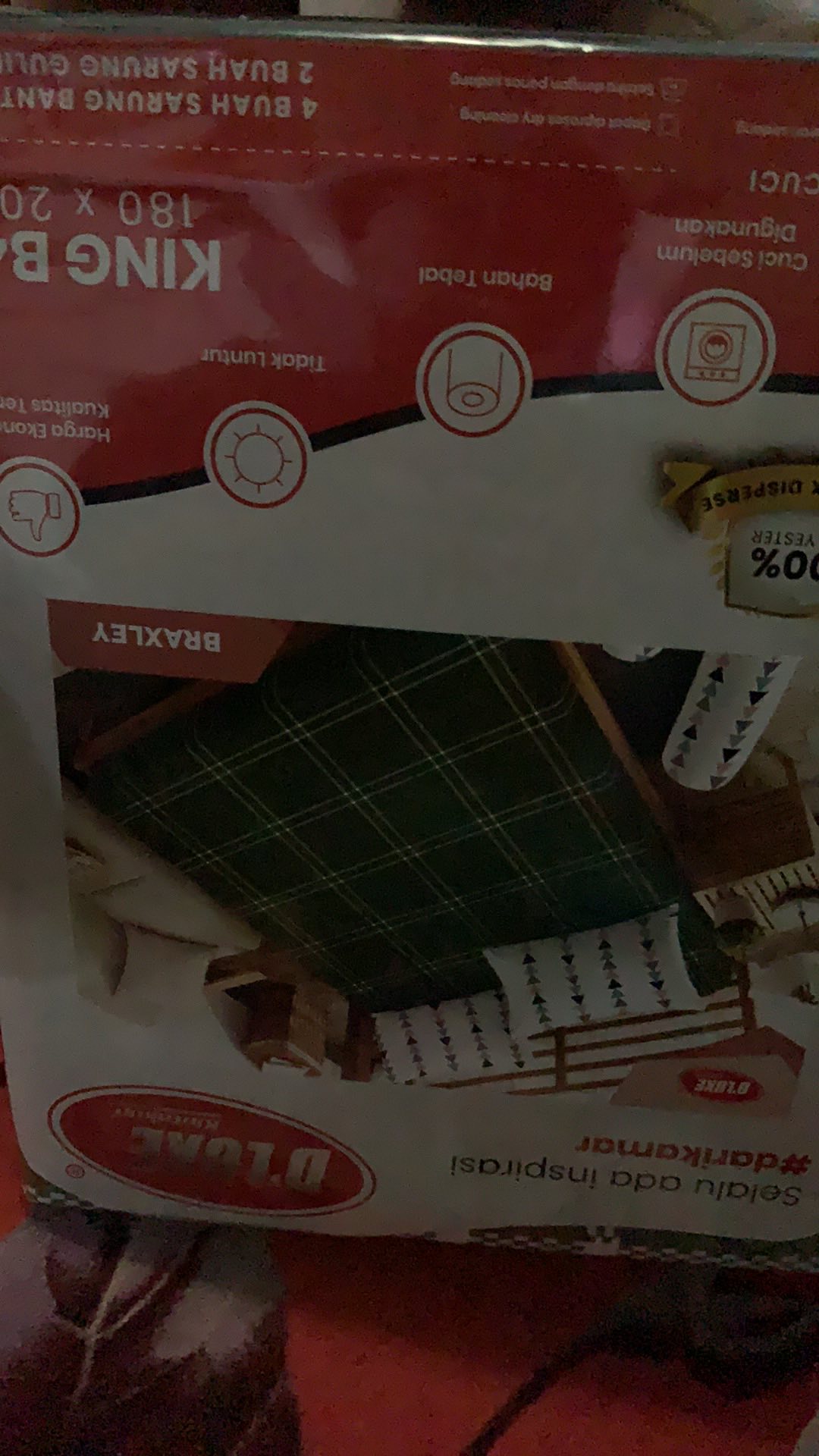 New!! Kintakun Dluxe King Size Uk.180 B4