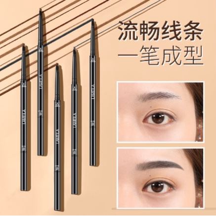 Lameila Pensil Alis Double Heads Eyebrow Pencil Lasting Eyebrow Pen Waterproof 6 Warna DJ 836