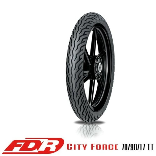 BAN LUAR FDR 70/90-17 CITY FORCE BAN DEPAN JUPITER SUPRA X TUBETYPE