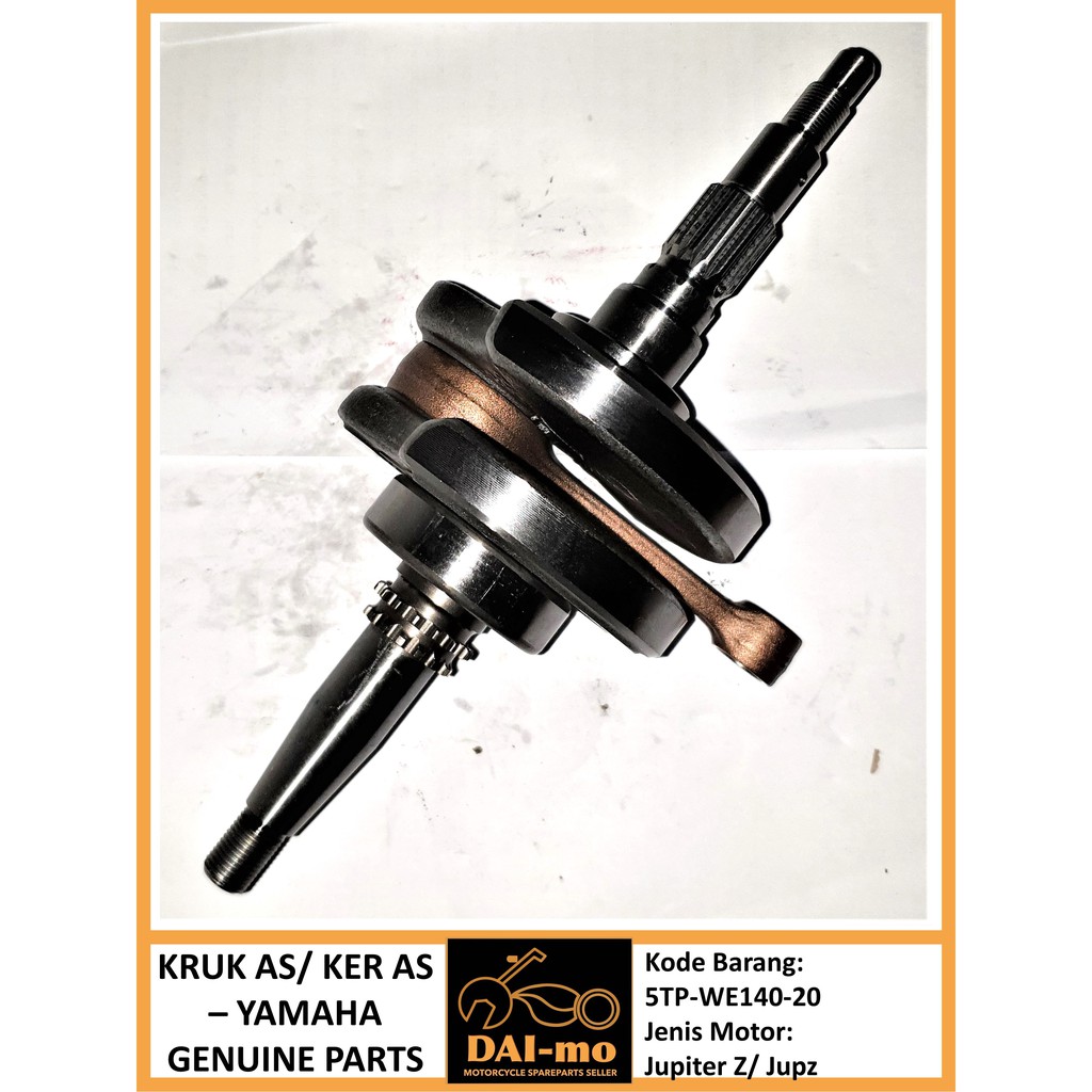 Kruk As Jupiter Z/ Jupz Yamaha Asli/ Ker As/ Krun As/ Crankshaft 5TP-WE140-20 YMH Ori
