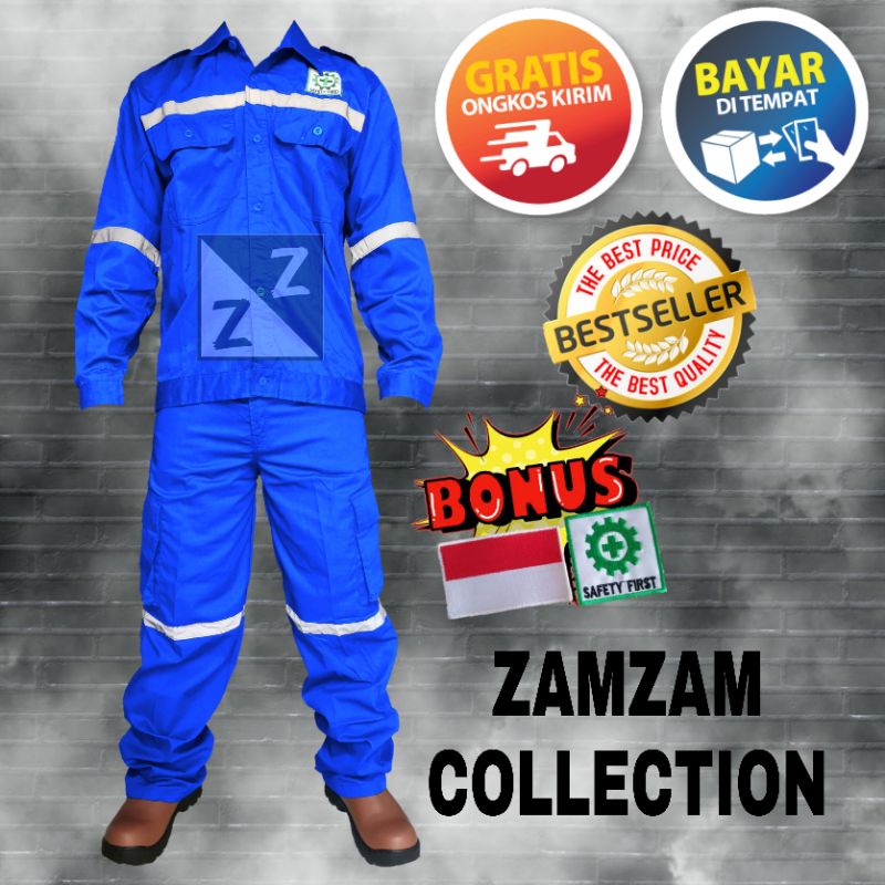 BAJU &amp; CELANA SAFETY KATELPAK WERPAK KEMEJA SERAGAM SAFETY KERJA TEHNIK LAPANGAN BAJU SAFETY LENGAN PANJANG BAJU SAFETY K3 BAJU SAFETY PROYEK BAJU SAFETY TAMBANG BAJU SAFETY KEREN BAJU SAFETY WELDER BAJU SAFETY MEKANIK