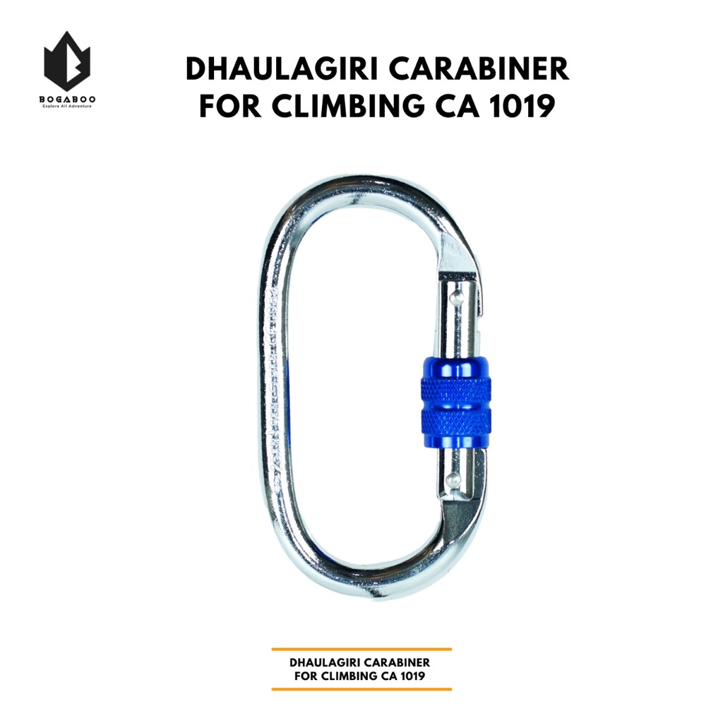 DHAULAGIRI KARABINER CLIMBING CA 1019 - KARABINER DHAULAGIRI - KARABINER PANJAT - CARABINER