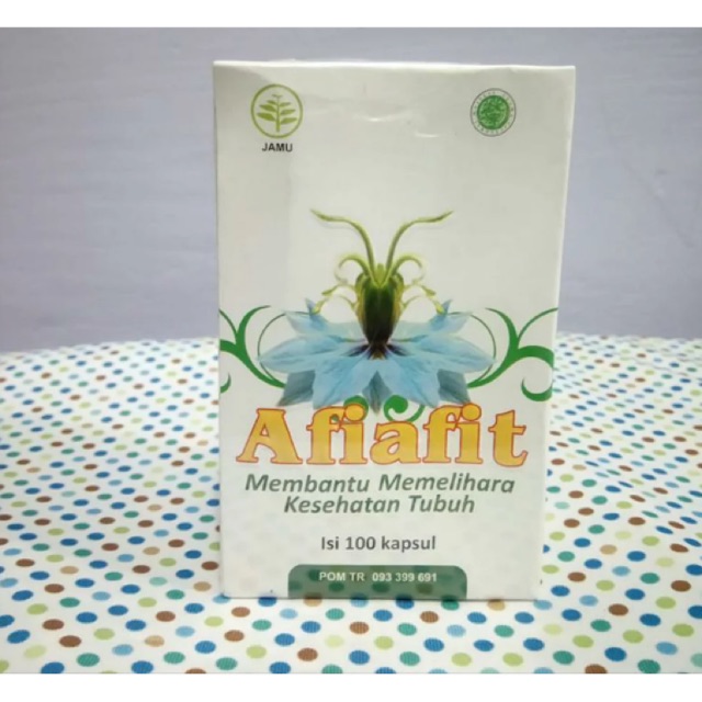 Afiafit 100 kapsul obat herbal kista miom kanker payudara