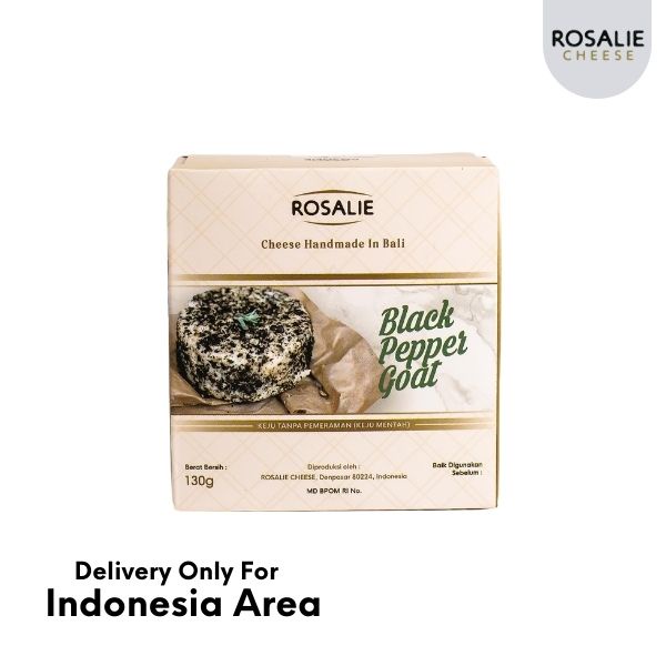 

Rosalie Cheese - Black Pepper Goat Cheese