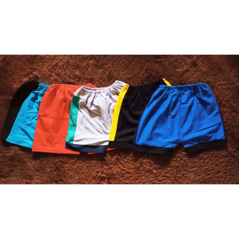 [GROSIR] CELANA PENDEK BAYI DAN CELANA HARIAN ANAK BAYI BARU LAHIR USIA 0-1 TAHUN WARNA WARNI MOTIF 