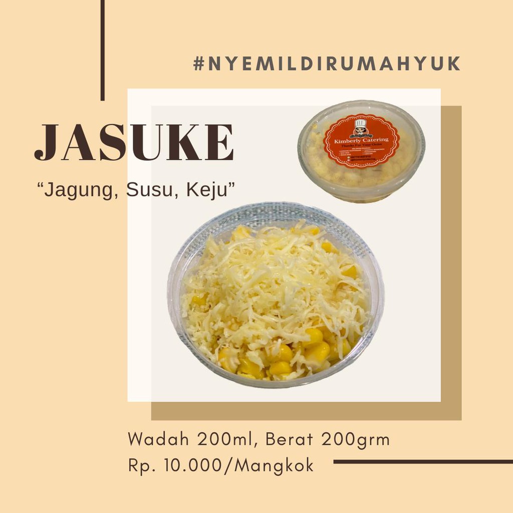 Jasuke - Jagung Susu Keju