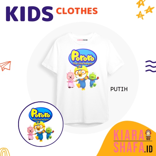 Kiarashafa - Baju Anak / Kaos Anak Pororo