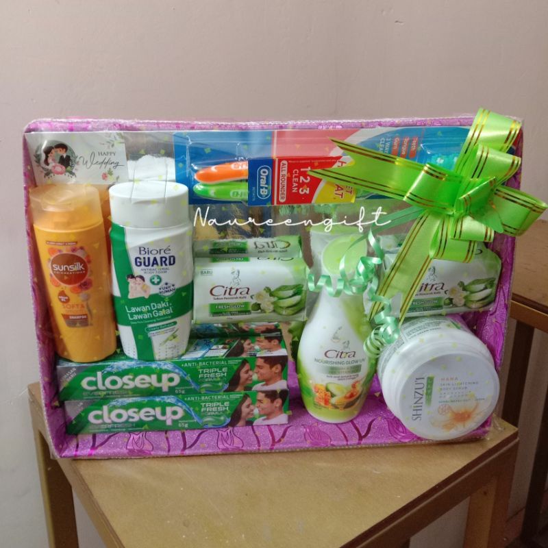 Paket Seserahan Pernikahan/Hantaran Pernikahan New (Free Box)