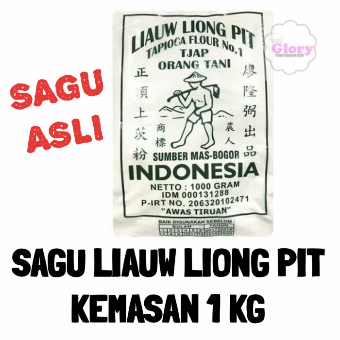 

PROMO [COD] sagu tani liauw liong pit 1kg