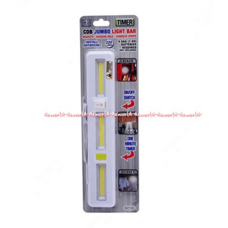 Cob Jumbo Light Bar Timer Lampu Portable Panjang Bisa Dibawa Travelling