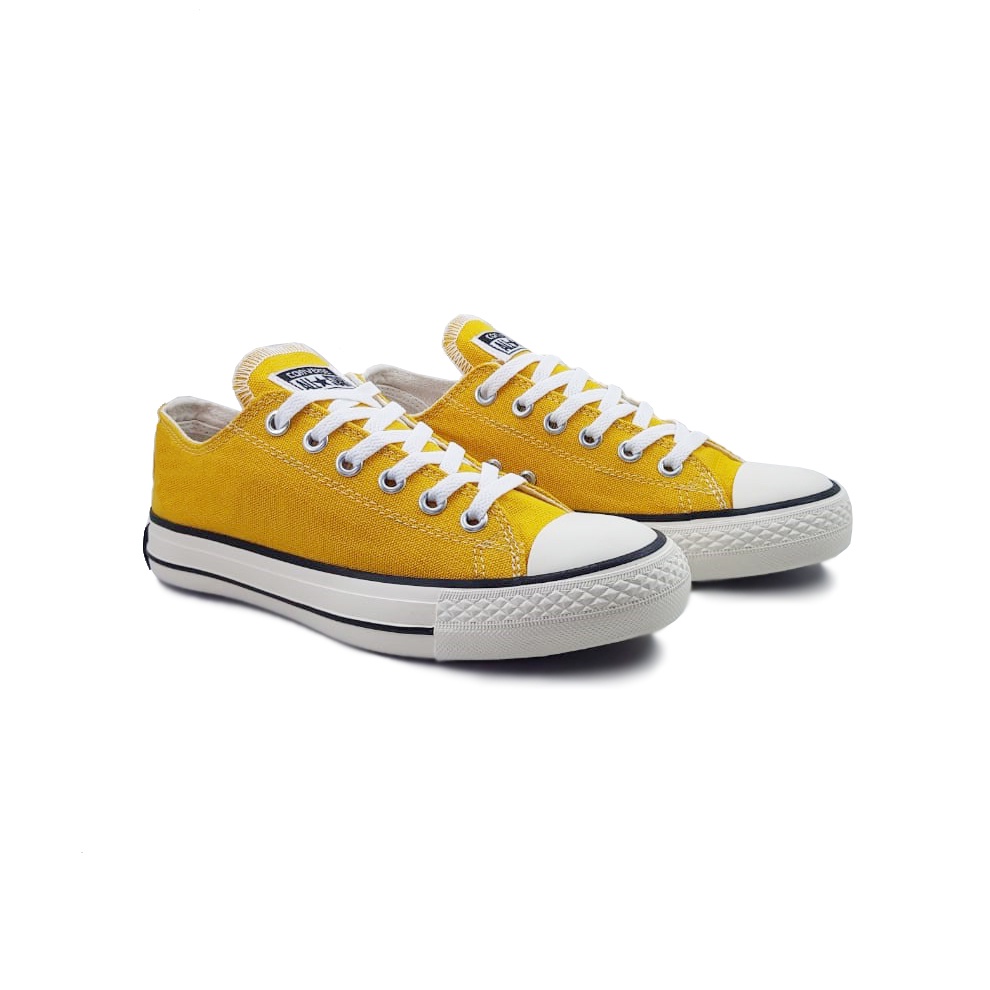 SEPATU CONVERS CLASSIC CTAL  70's LOW MEN'S &amp; WOMEN'S SNEAKERS - KUNING / YELLOW