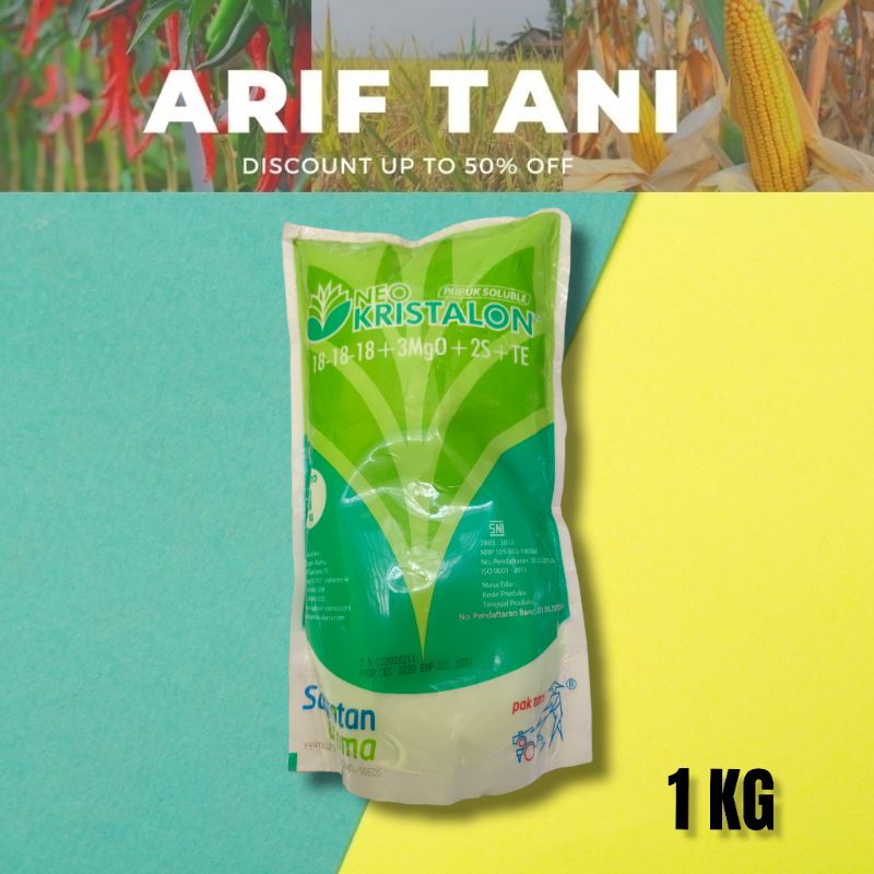 PUPUK NEO KRISTALON HIJAU[DAUN]