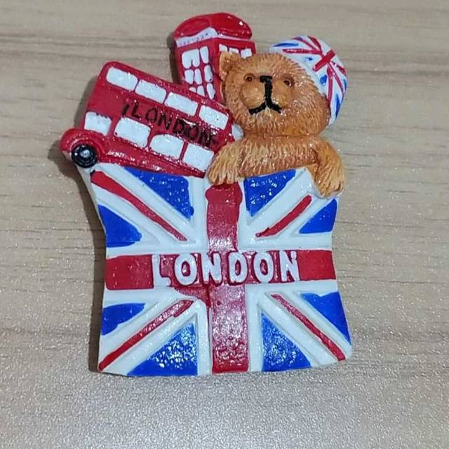 Magnet kulkas London Tempelan kulkas England oleh oleh London