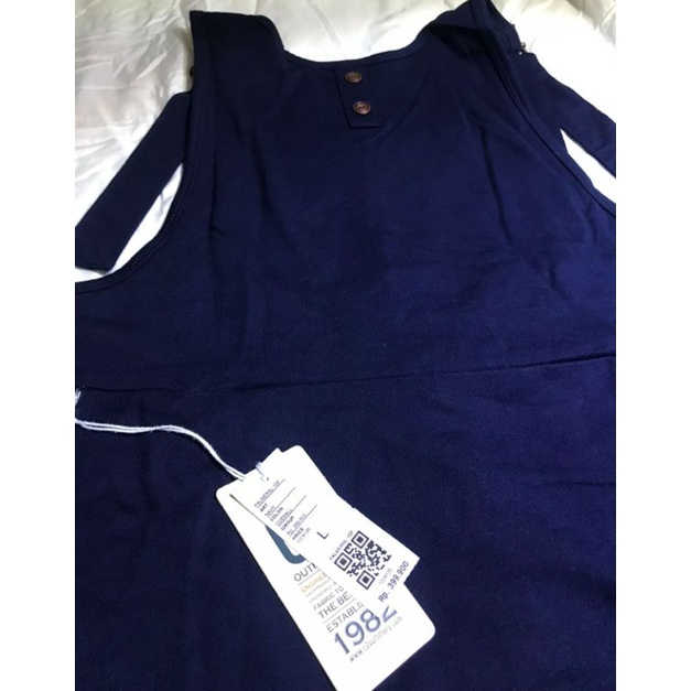 OVERALL BAJU KODOK BAHAN KAOS HALUS ADEM WARNA NAVY SIZE L MERK C2OUTFITTERS ORIGINAL PREMIUM