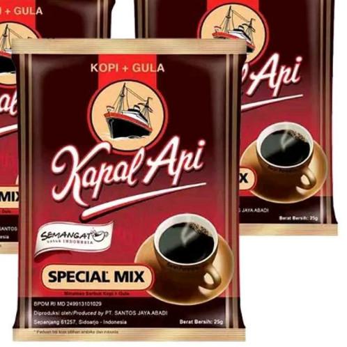 

➱ Kopi Kapal Api Special Mix 25 Gram | 1 Renceng ♦