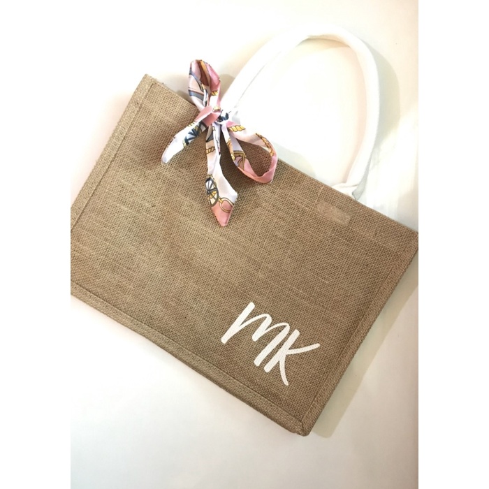 Terlaris Tas Goni custom | jute bag | tas burlap | tote bag - SMALL