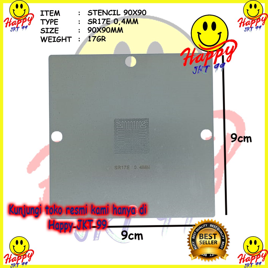 [ HAPPY JKT 99 ] STENCIL 90X90 HM87 SR13H SR17D SR13J SR17E