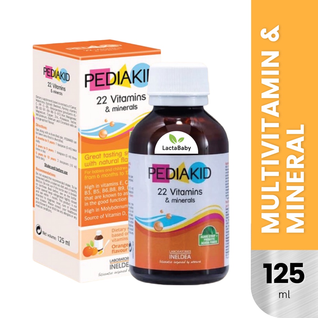 Pediakid - Appetite Booster | Pediakid 22 Vitamins &amp; Minerals | Immune