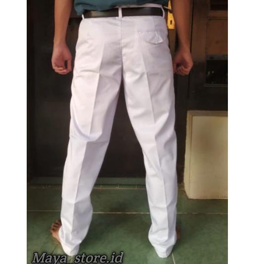 HARGA TERMURAAH.. CELANA CELANA PUTIH CELANA KAIN PRIA CELANA PANJANG CELANA KATUN PRIA CELANA KERJA