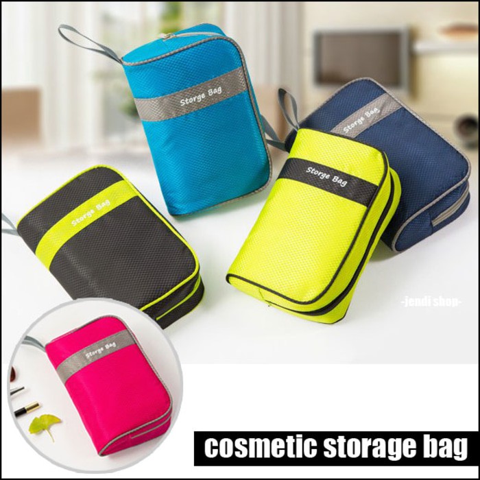 Storage Bag Multifungsi Tas Mandi Cosmetic Organizer Pouch Doky