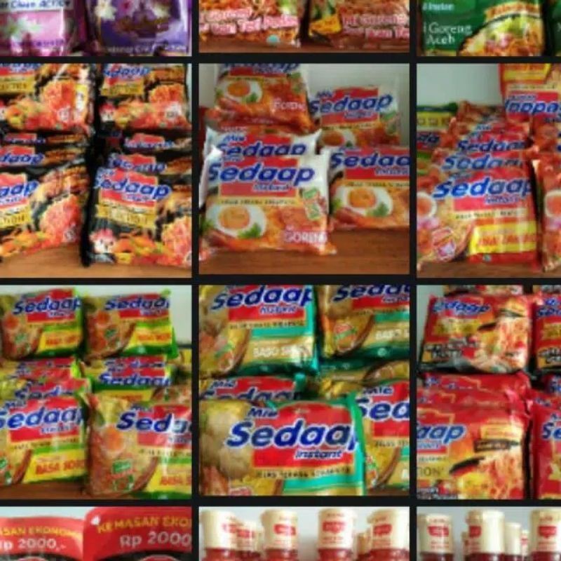 

Mie sedap kuah berbagai rasa