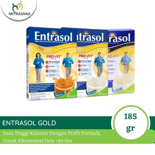 

Entrasol Gold Coklat, Vanilla, Plain 185gr