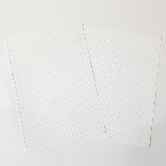 

IPROMOl HVS Loose Leaf B5 (DOTTED) Kertas Binder/ Isi Notes - 50 lbr - HVS DOTTED