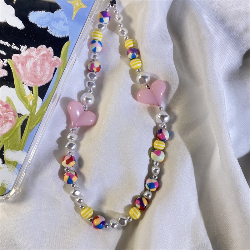 Mix Beads Phone Charm / Gantungan Hp / Phone Strap / Tali Handphone