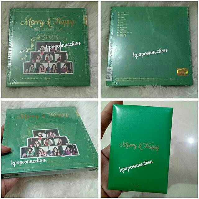 Ready Stock Twice 1st Album Repackage Merry Happy Merry
