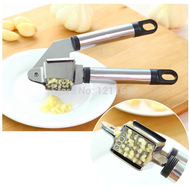 IKILOSHOP GP model baru Alat Penghancur Bawang Stainles Garlic Press