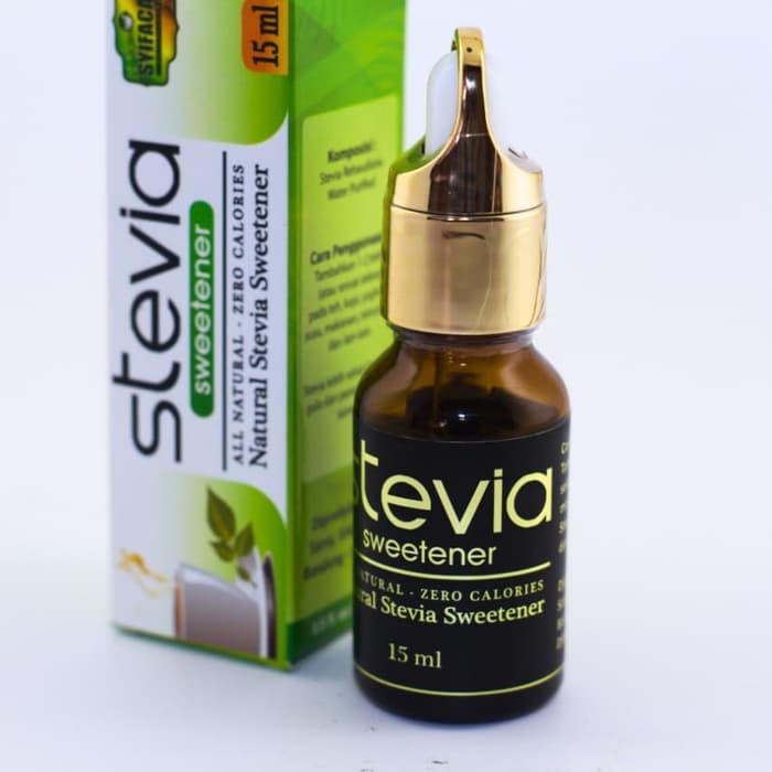 

GULA STEVIA CAIR / GULA STEFIA NON KALORI / PEMANIS HERBAL DIABETES