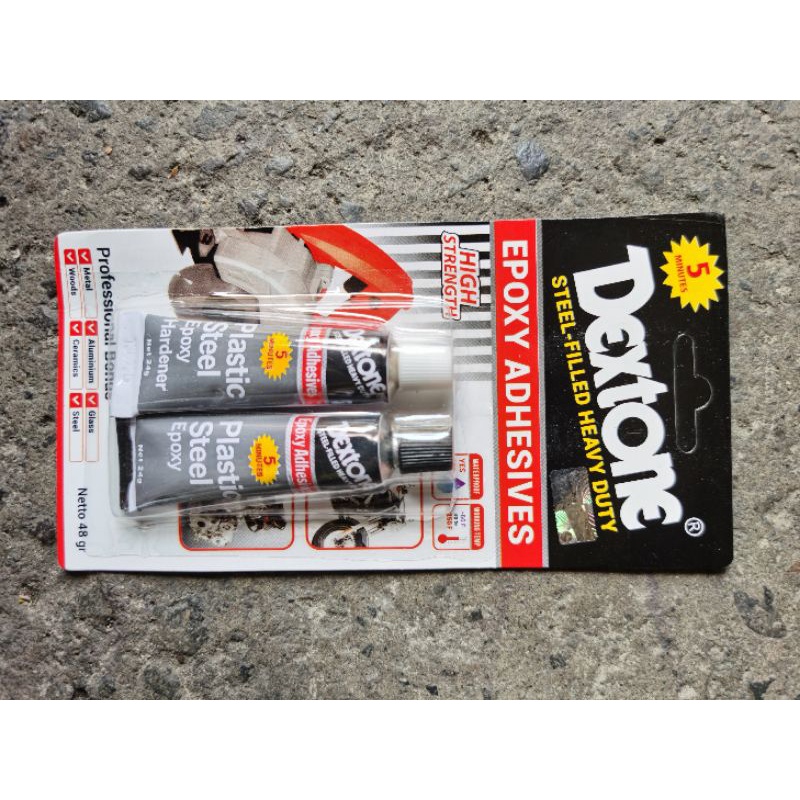 

Gardenglories Lem Besi Dextone 5 Menit (Per Lusin)