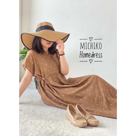 Homedress Motif Kimono By Yayuku Baju Tidur Wanita Rayon Daster Jumbo Long Dress Kimono