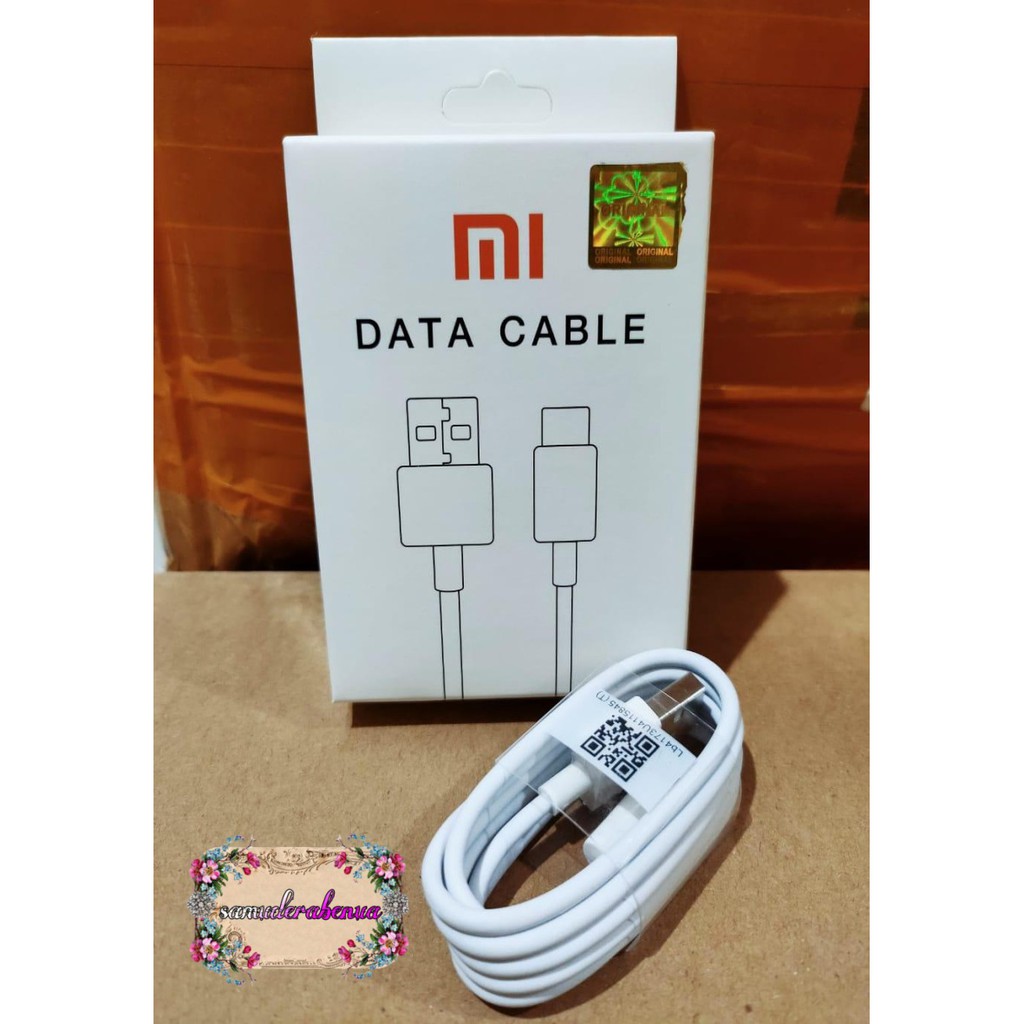 BM001 Mi9 White Xiaomi Kabel Data New Model Original Redmi 9a 9c Note 8 9 10 Pro Mi9 Tipe C USB SB1689