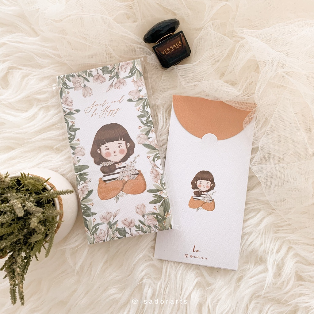 

10pcs Amplop Uang Premium Angpao Angpau Ulang Tahun Ultah Wedding Nikah THR Lebaran Lucu