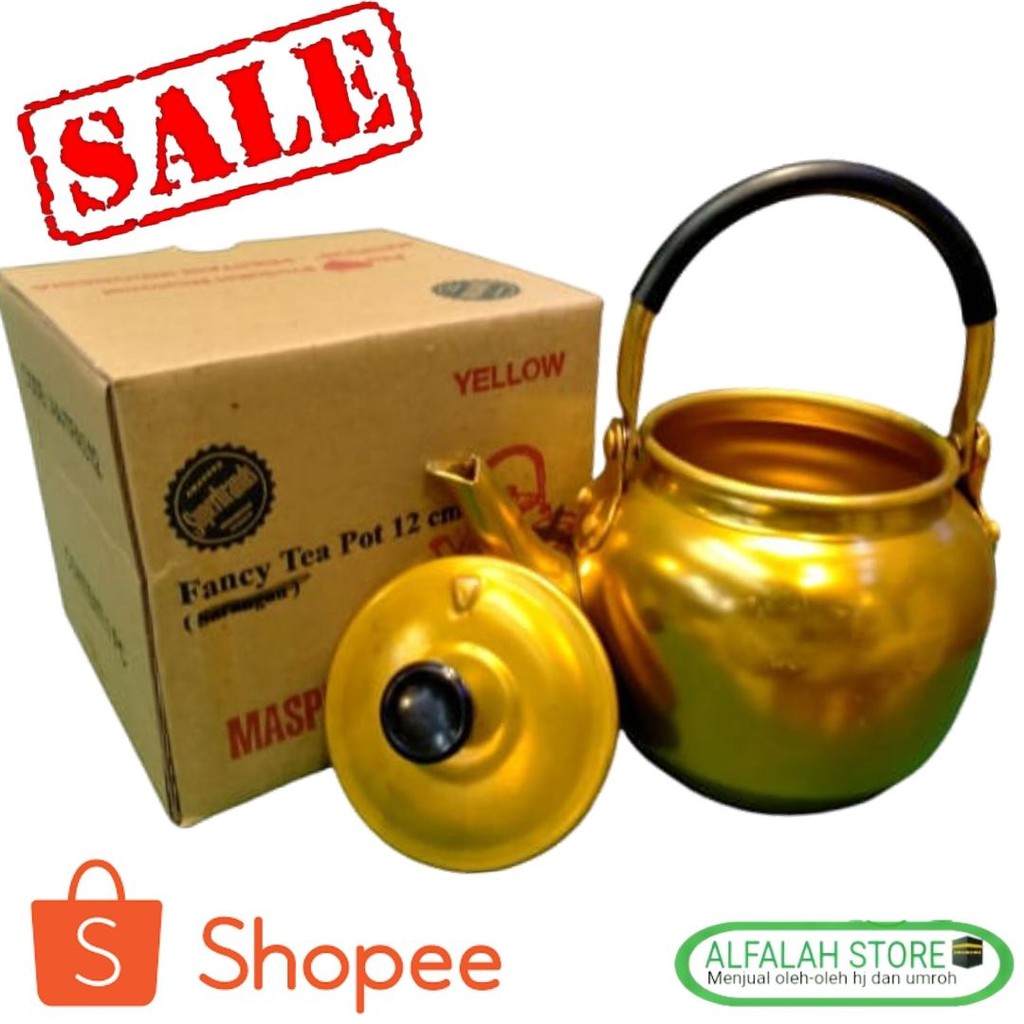 Teko Kuning Maspion/Teko Maspion 12cm/Grosir Teko Murah