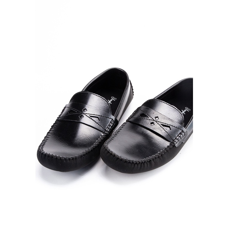 SEPATU PANSUS YONGKI KOMALADI PRIA ORIGINAL LOAFER CASUAL HITAM 07