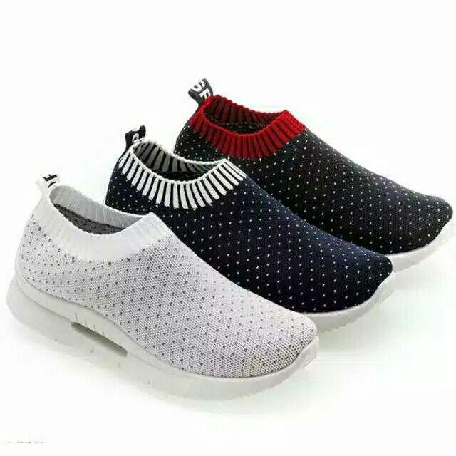 sepatu wanita vemon polkadot terbaru riana | Shopee Indonesia