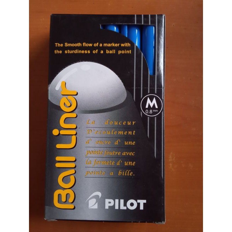 

pulpen ball liner pilot 0.8mm
