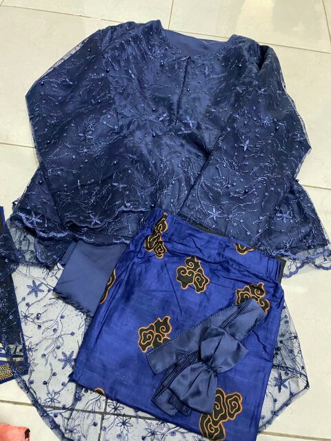 New Arrival | Batik Couple Kebaya Set Sahara Series Tunangan Lamaran Wisuda Kondangan Kekinian 2021