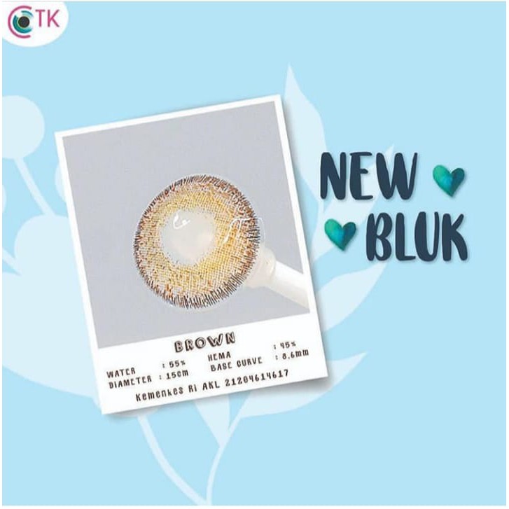 SOFTLENS  DIAMETER 15 DIAMETER BESAR SOFTLENS  NEWBLUK PLANO/NORMAL SOFLEN NEW BLUK ORIGINAL