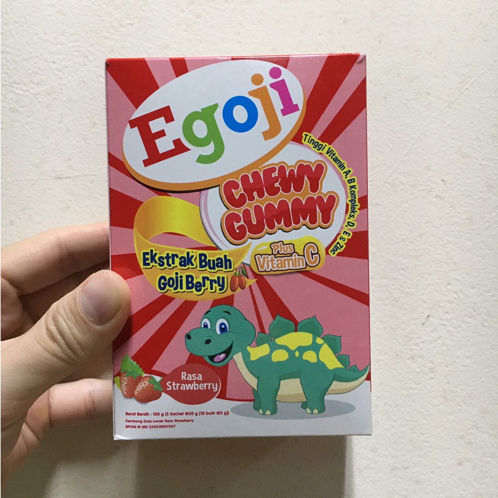 

Egoji Gummy Box isi 5 Pcs