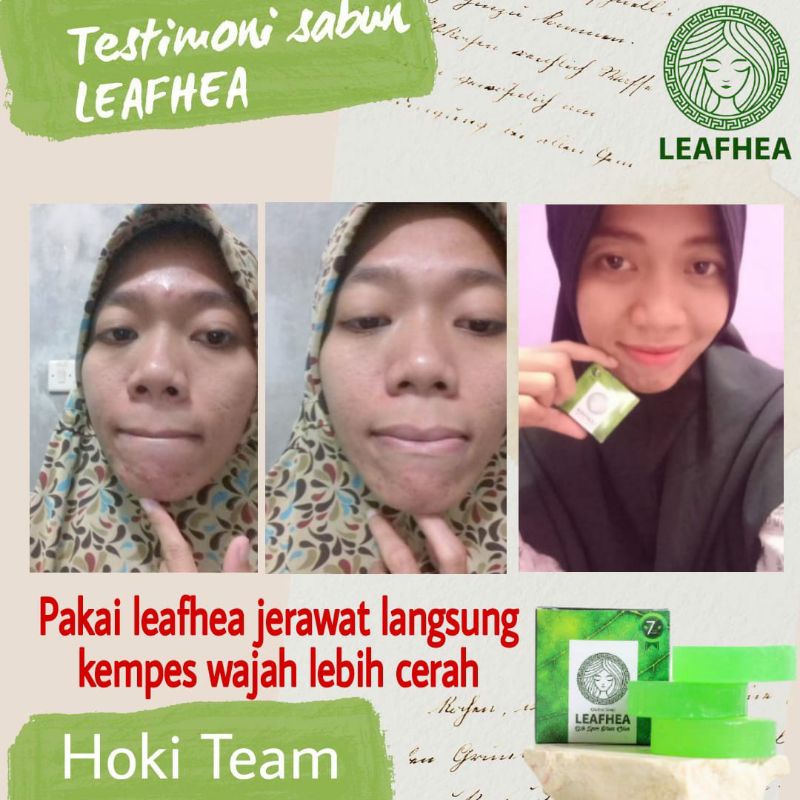 sabun dan serum leafhea
