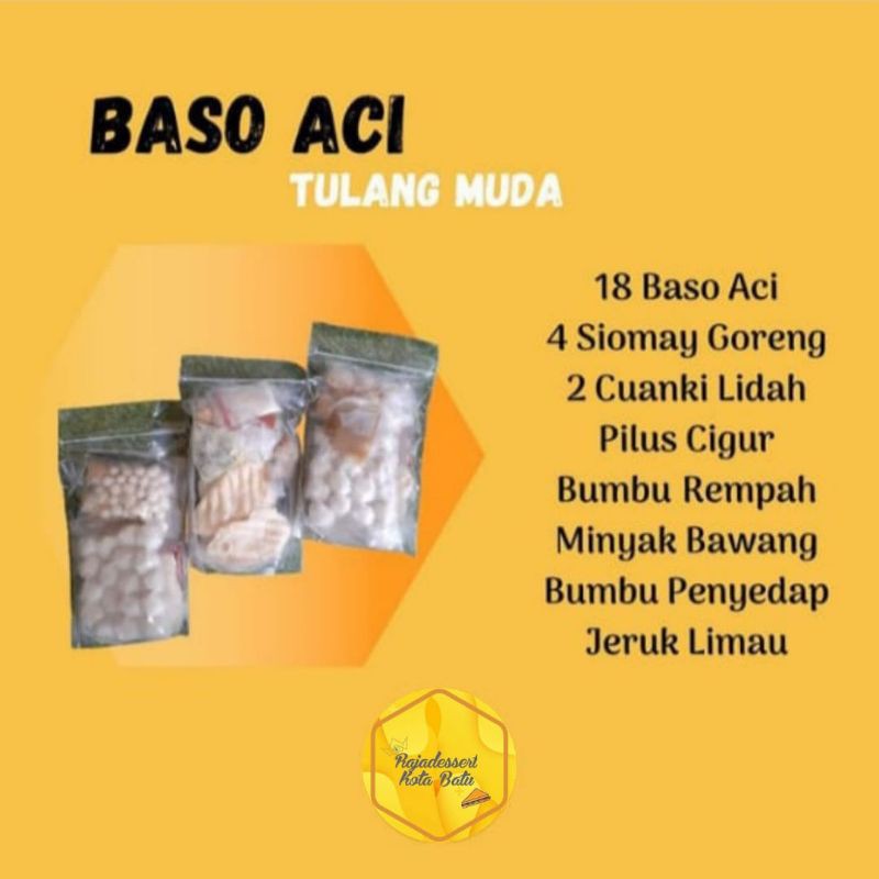 

(RAJADESSERT) BASO ACI TULANG LUNAK / BASO ACI MURAH