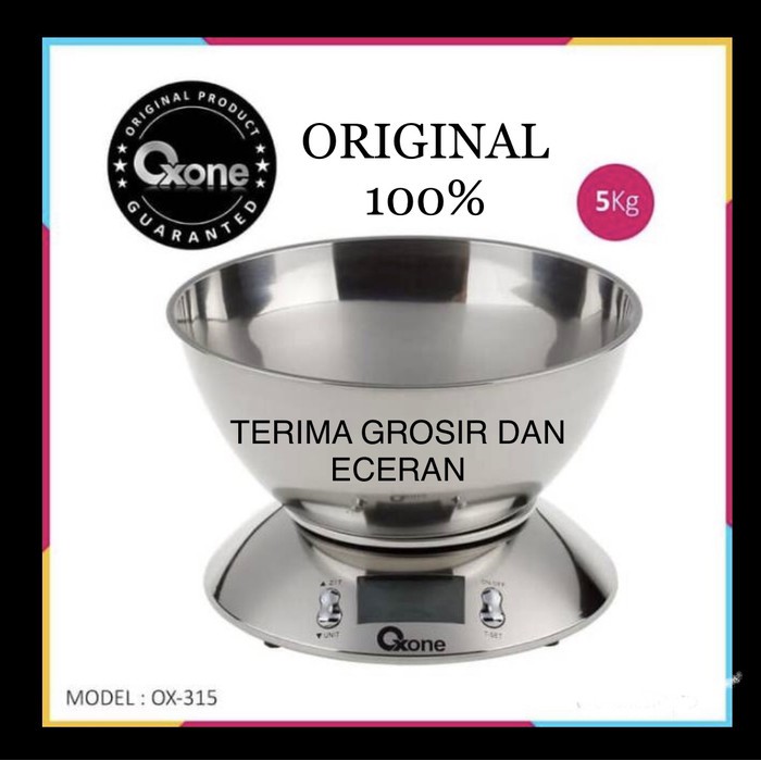 OXONE Timbangan Digital OX-315/Timbangan Kue/Timbangan Dapur OX315