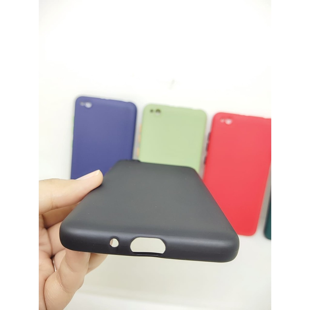 SMPC TPU Candy Xiaomi Redmi 4A 5.0 inch SoftCase Macaron Protection Camera Tombol Warna