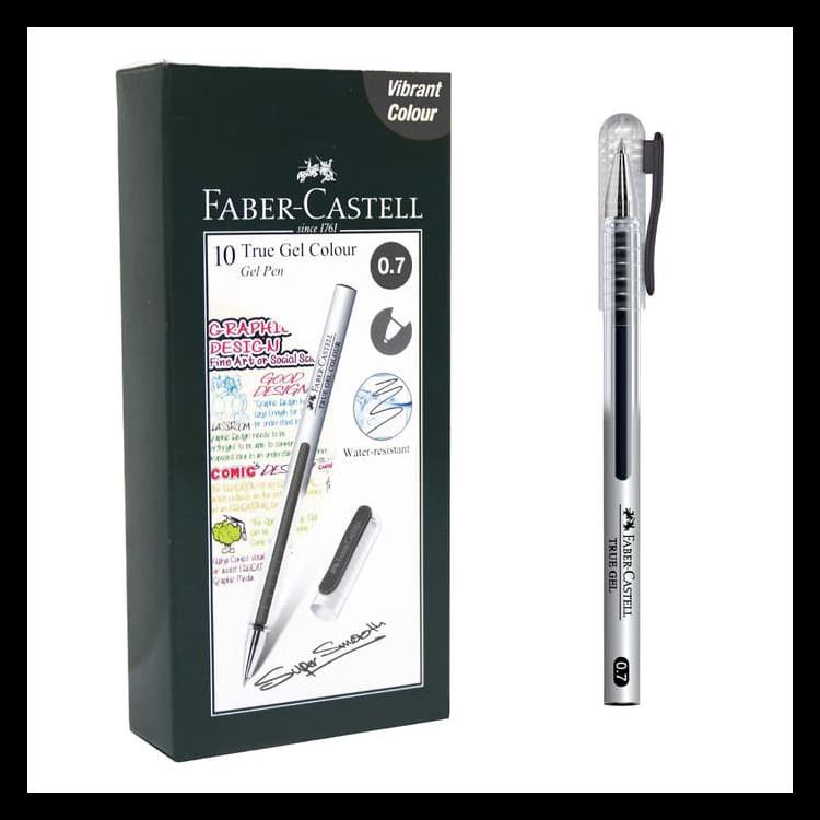 

Faber-Castell True Gel Pen -- Black Ink 0.7 Mm Terlaris